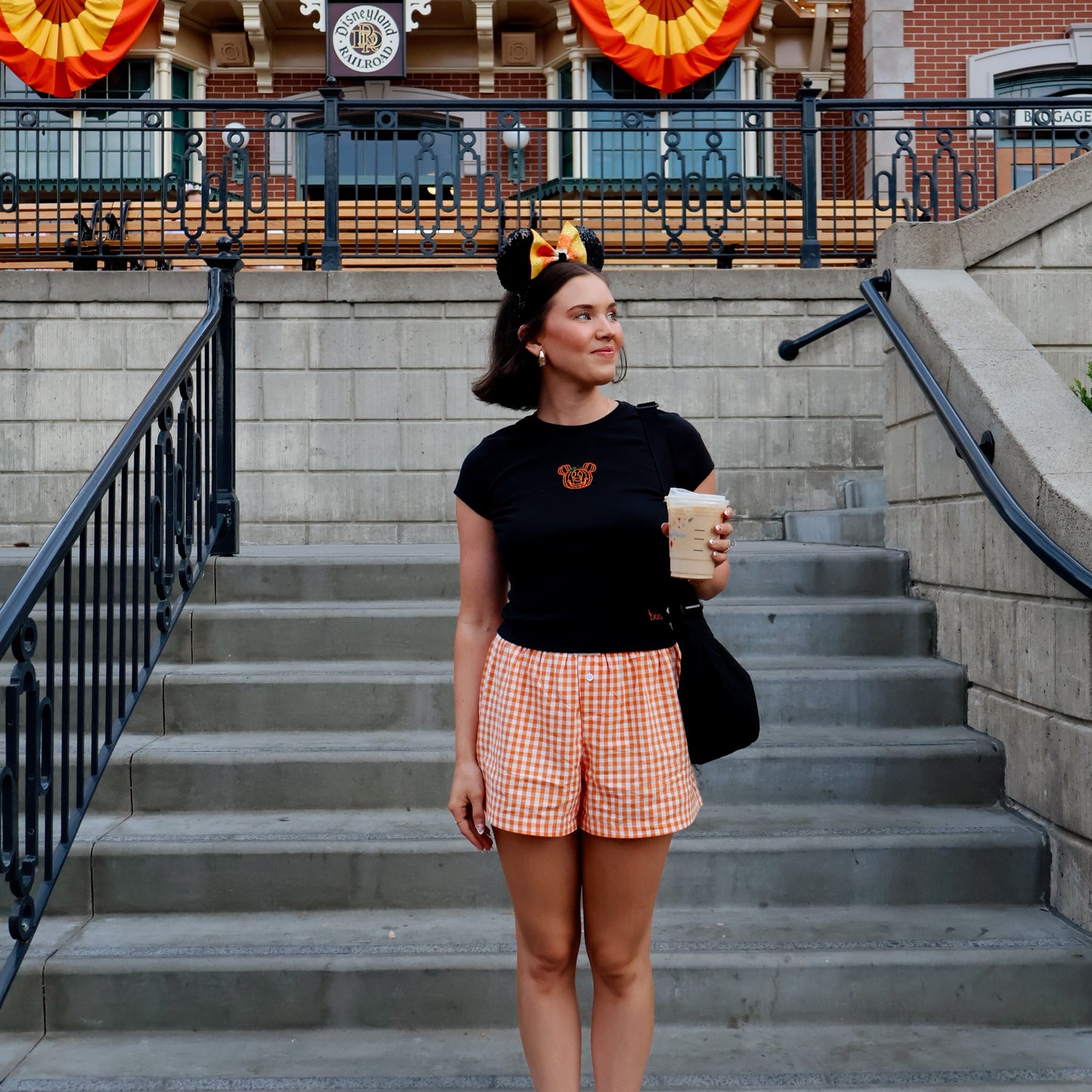 Mickey Pumpkin Mini Tee