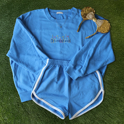 Disneyland Sweatshirt & Shorts Set
