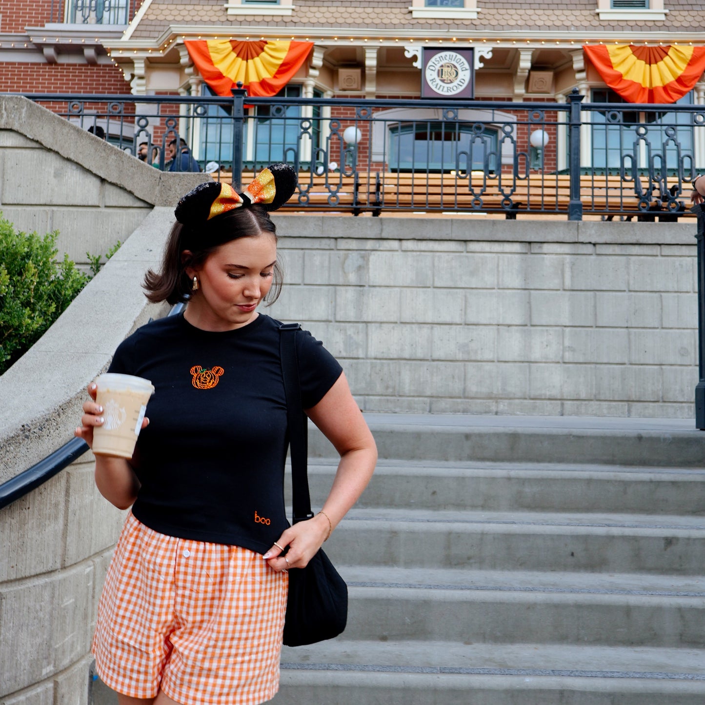 Mickey Pumpkin Mini Tee